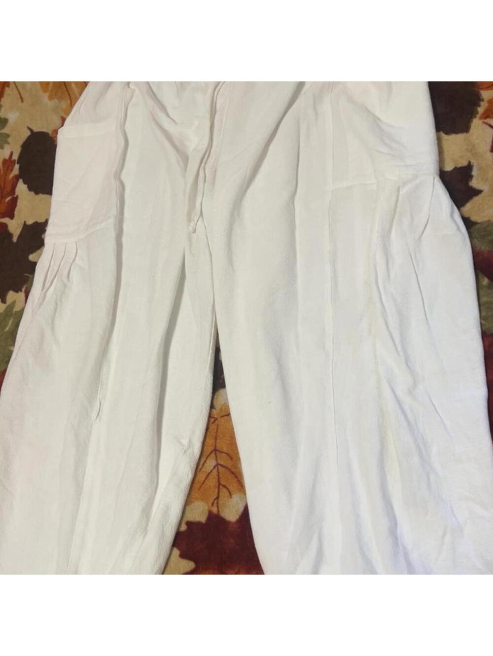 Women's White Trousers